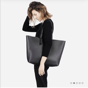 EVERLANE THE PETRA MARKET BLACK LARGE TOTE